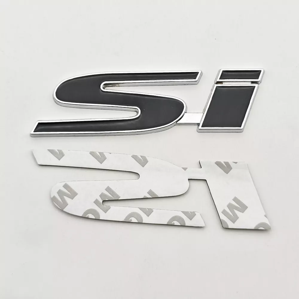 Sticker Chrome Black