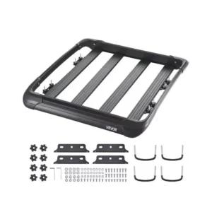 Universal Roof Rack Cargo Carrier 48x40x5.6" Heavy-Duty Alloy Steel Rooftop Basket