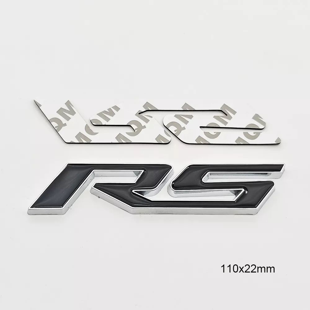 Sticker Black Chrome