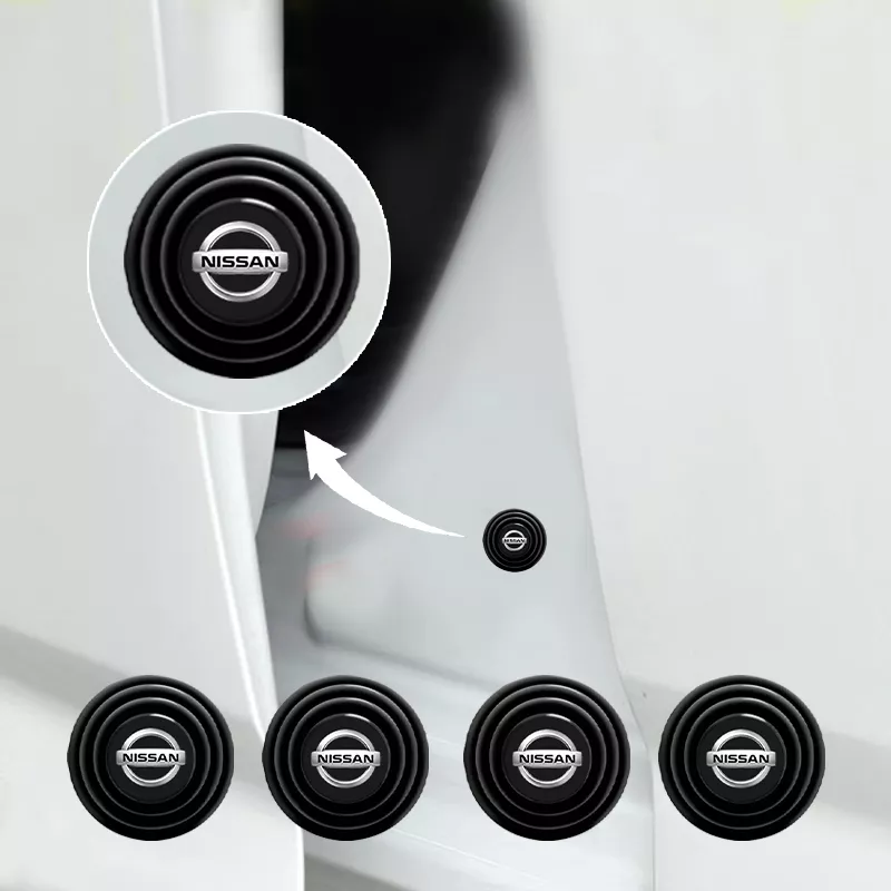 Car Door Shock Absorber Cushion Gasket Soundproof Patch for Nissan, Qashqai, Juke
