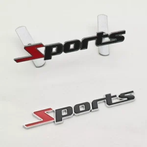 3D Metal Sport Emblem Badge for Car - Premium Rear Truck Sticker Decal