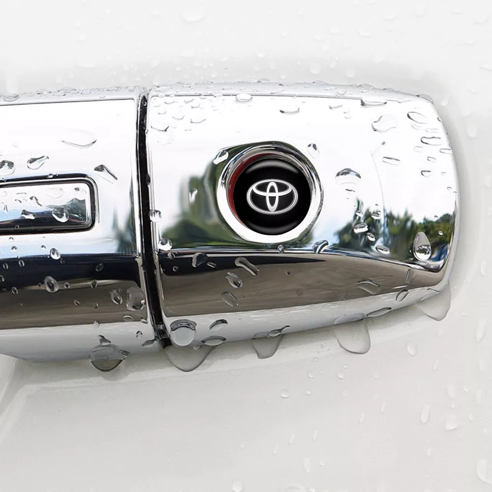 Car Lock Stickers Keyhole Protection for Toyota - Image 4