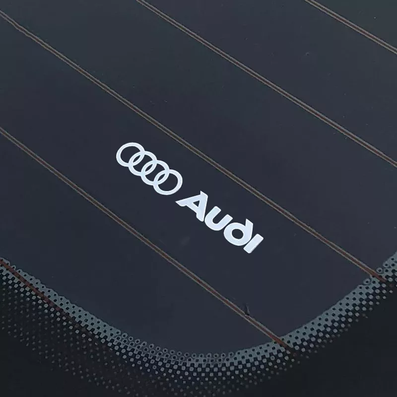 Audi Metal Emblem Decal - Image 2
