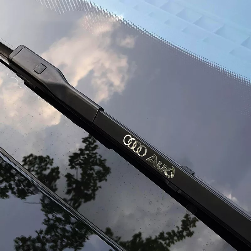 Audi Metal Emblem Decal - Image 3