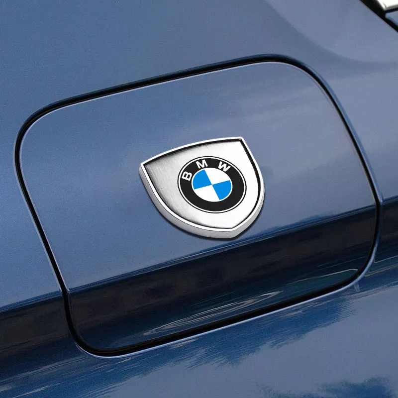 Reflective Metal Emblem Auto Decor Decals for BMW, Audi, and Mercedes-Benz - Image 3