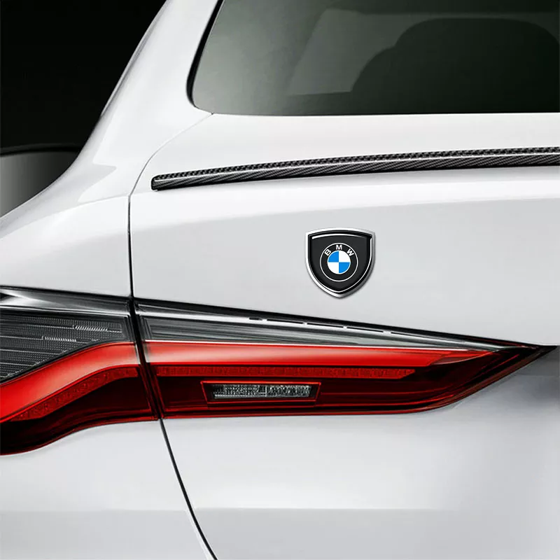 Reflective Metal Emblem Auto Decor Decals for BMW, Audi, and Mercedes-Benz - Image 4