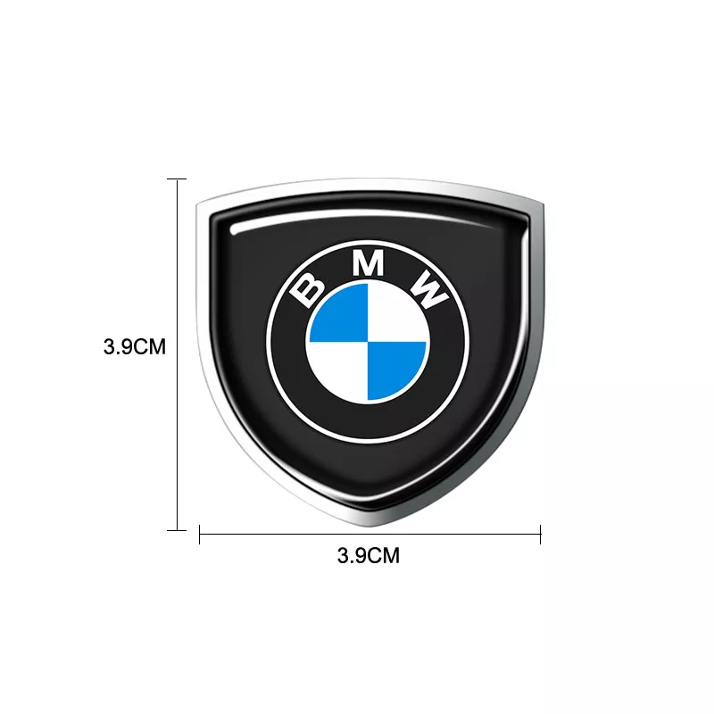 Reflective Metal Emblem Auto Decor Decals for BMW, Audi, and Mercedes-Benz - Image 7