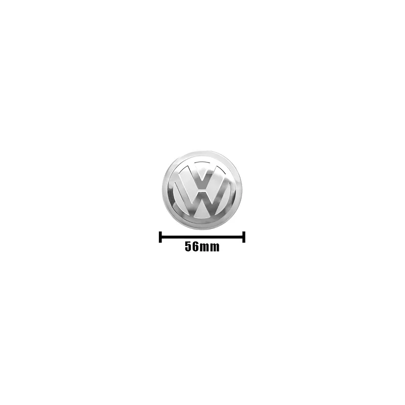 Silver Volkswagen Logo