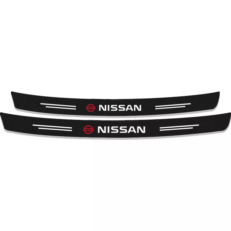 Carbon Fiber Rear Bumper Protector Sticker for Nissan X-Trail, Qashqai, Juke - Image 5