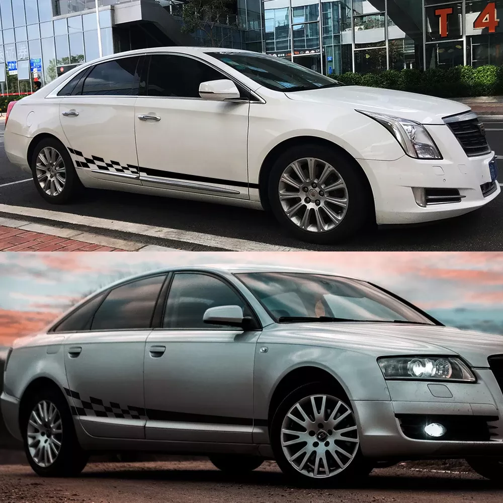 Racing Stripe Side Body Decals – Fits Ford, Toyota, BMW Vehicles - Image 4