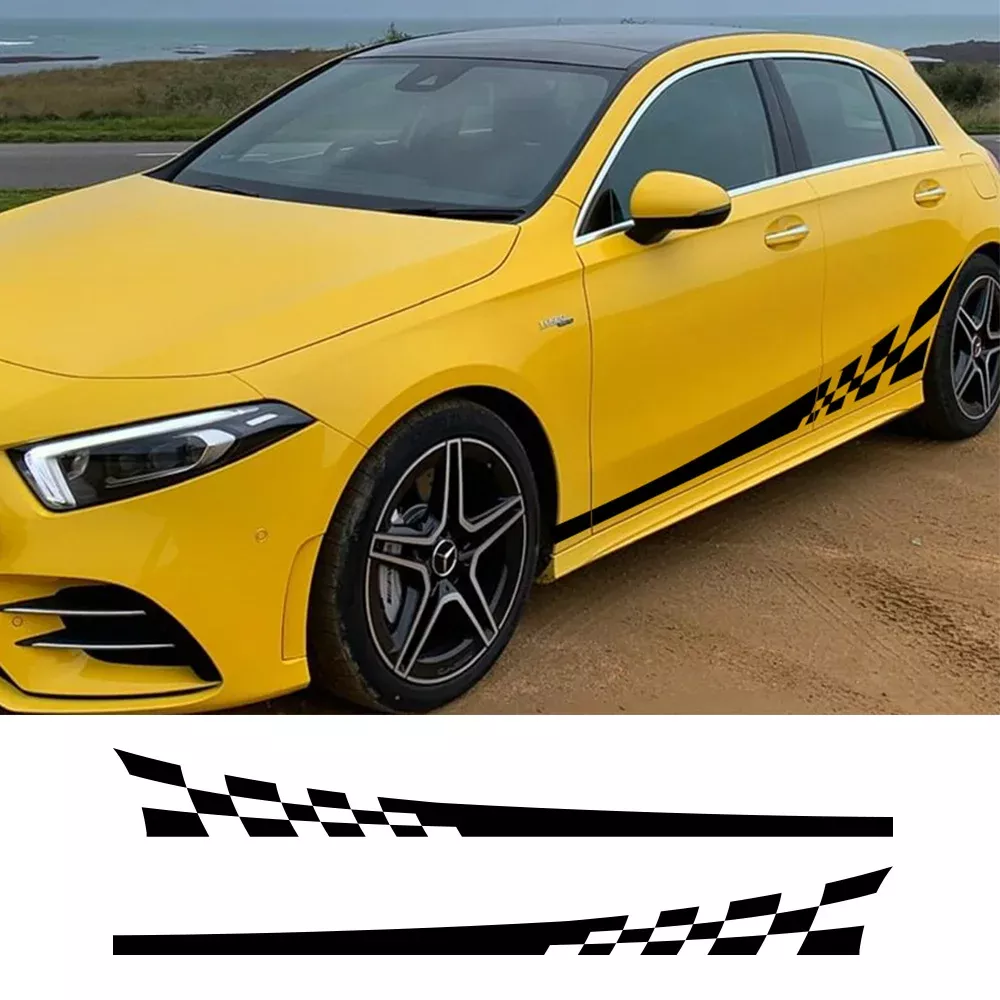 Racing Stripe Side Body Decals – Fits Ford, Toyota, BMW Vehicles - Image 3