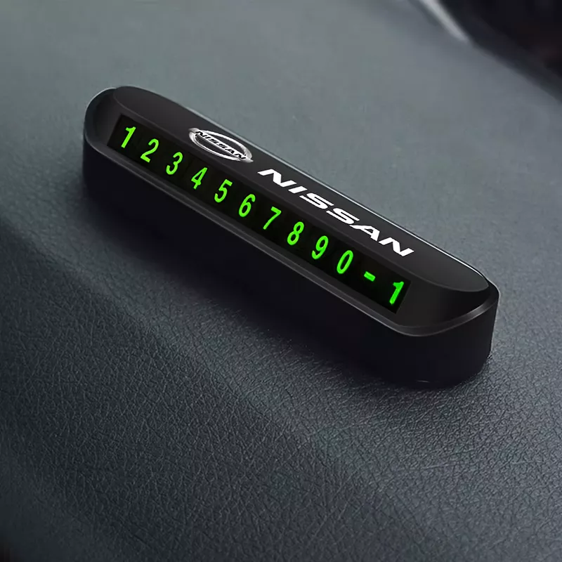 Car Temporary Parking Card Sticker for Nissan - Image 2