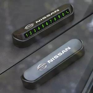 Car Temporary Parking Card Sticker for Nissan