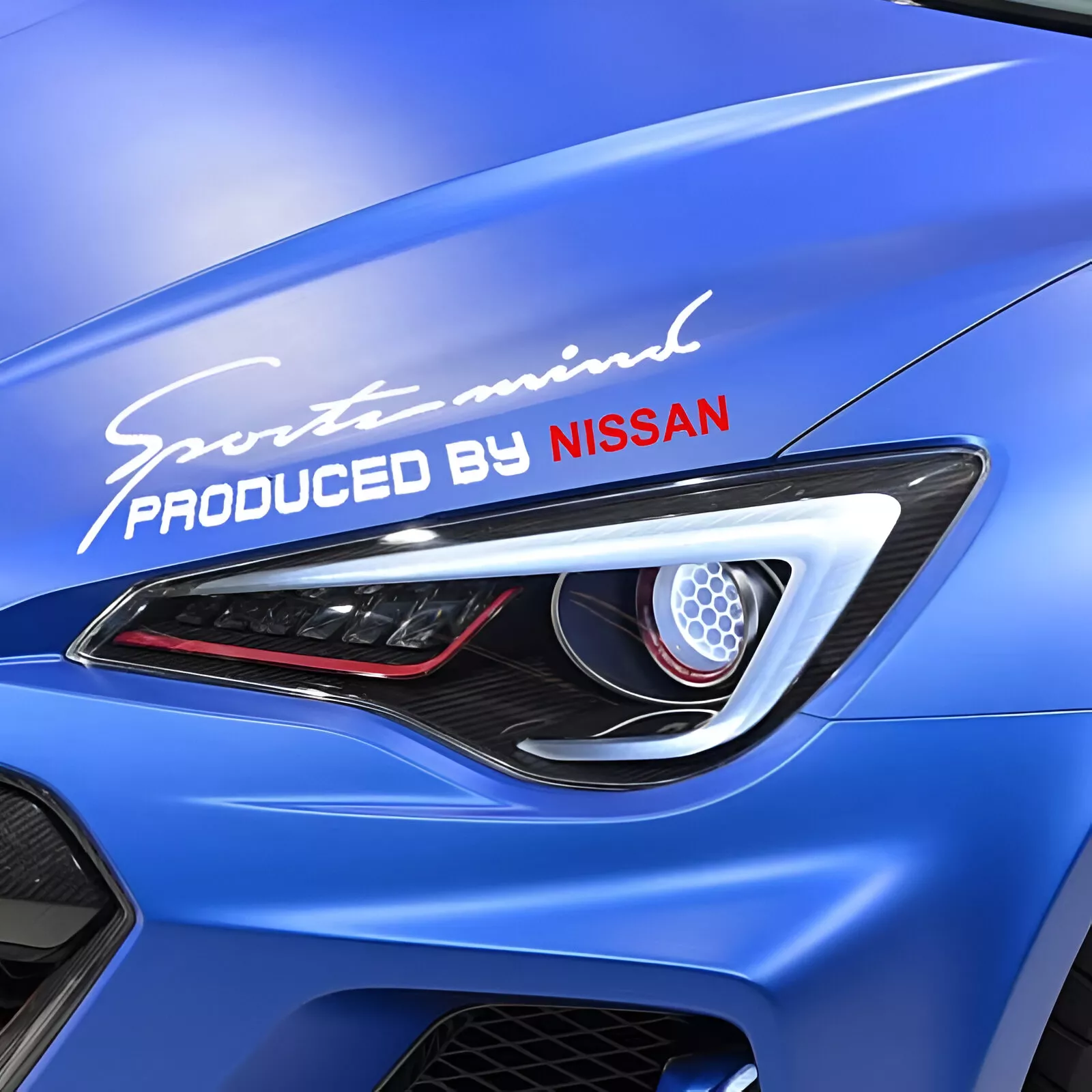 Car Emblem Light Eyebrow Stickers for Nissan - Image 3