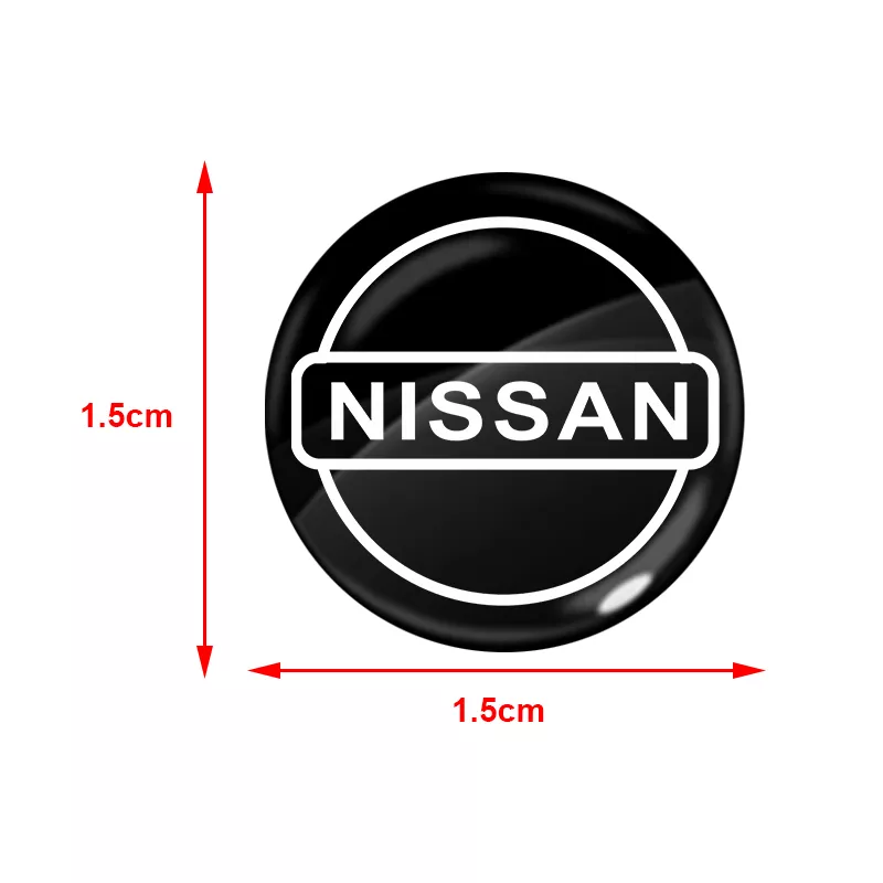 Nissan Car Door Lock Keyhole Stickers - Image 7