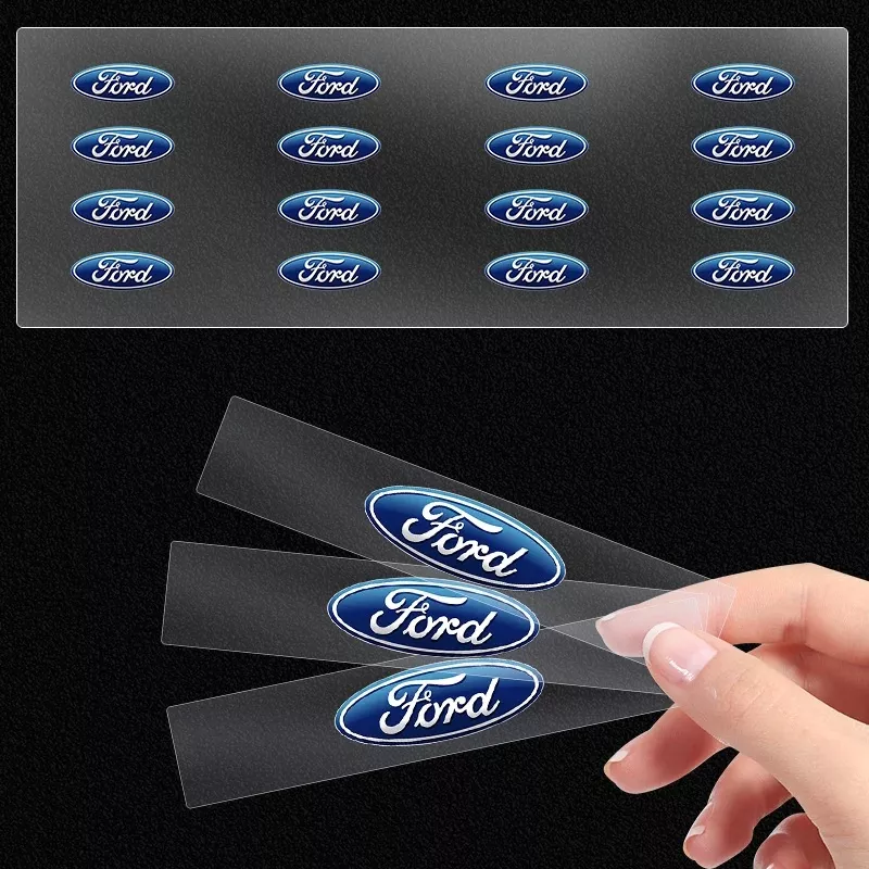 Heat Resistant Car Brake Caliper Badge Stickers for Ford Focus, Kuga, Ecosport & More - Image 2