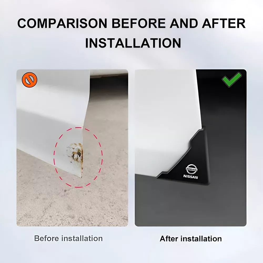 Car Door Corner Bumper Protection Stickers for Nissan X-Trail, Qashqai, Juke - Image 5