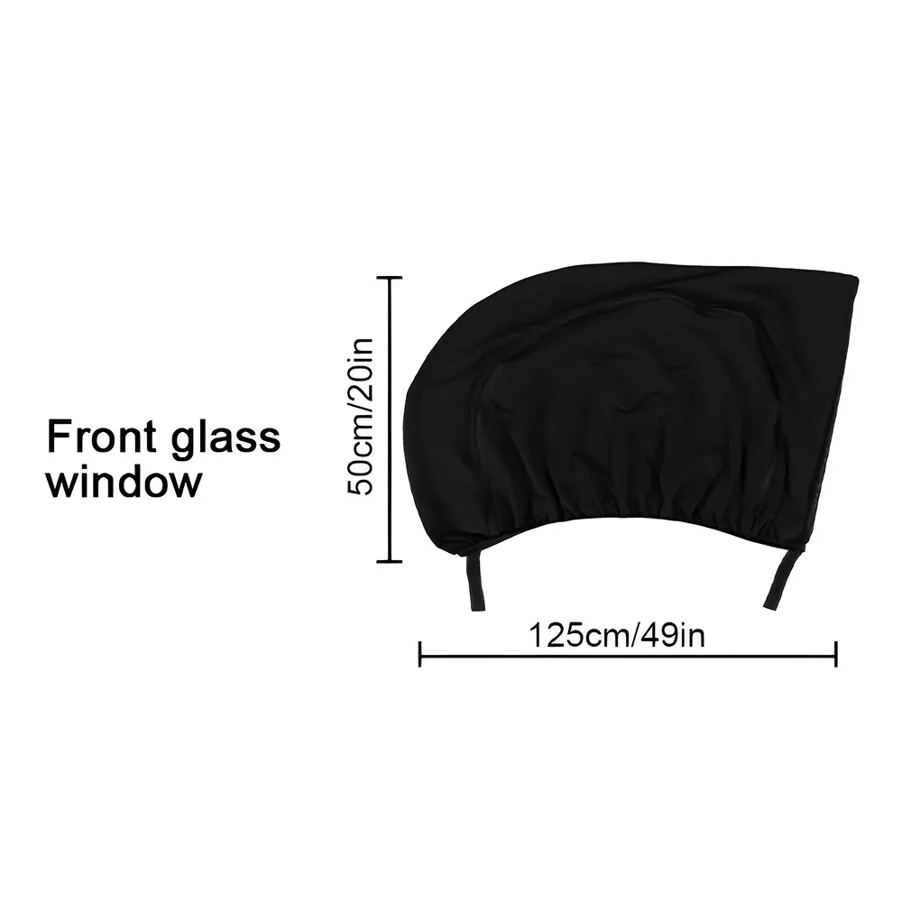 2pcs front window