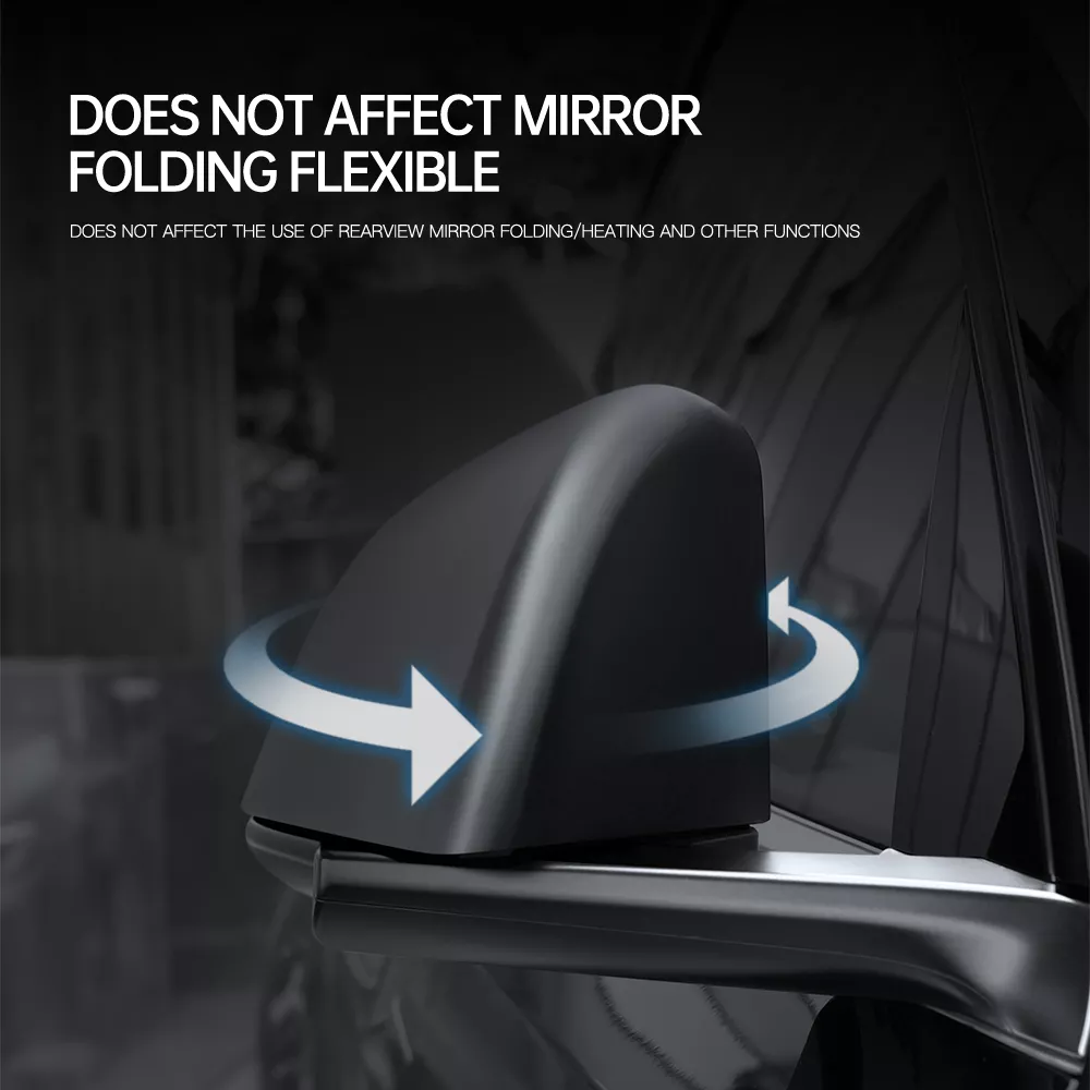 Carbon Fiber Side Door Mirror Cover for Tesla - Image 4
