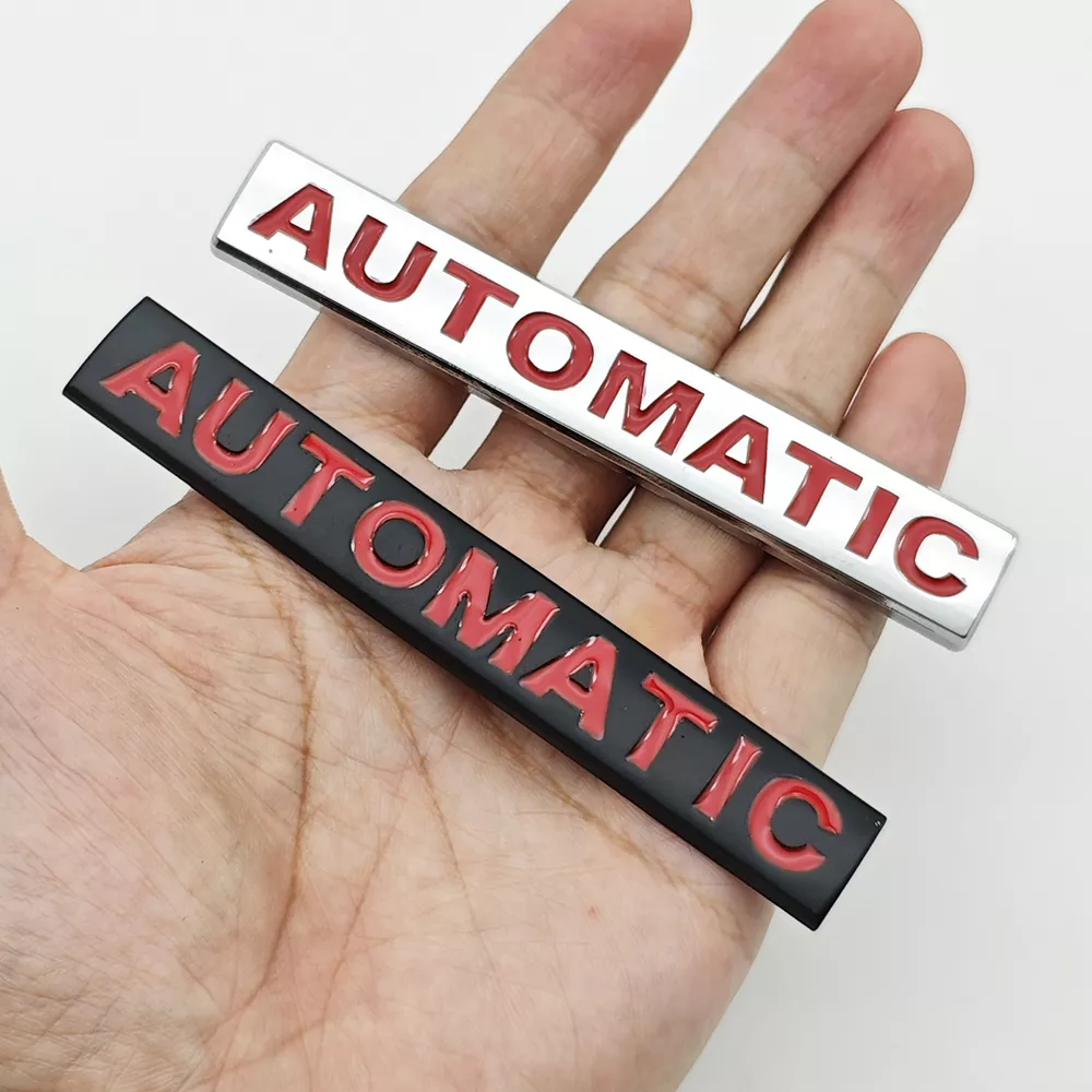 3D Metal Automatic Car Emblem Badge Waterproof Rear Trunk Sticker - Image 4