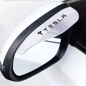 Universal Tesla Rearview Mirror Rain & Snow Guard Protector