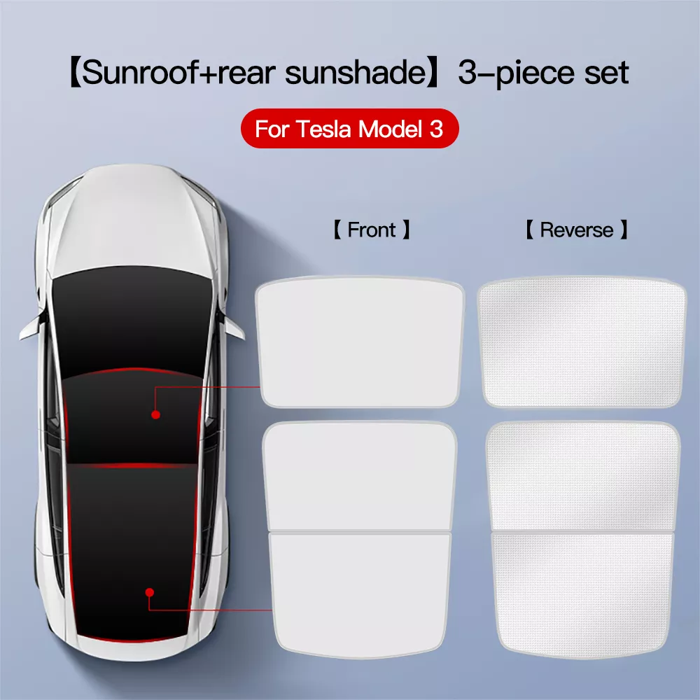 Model3 White 3 Piece Set