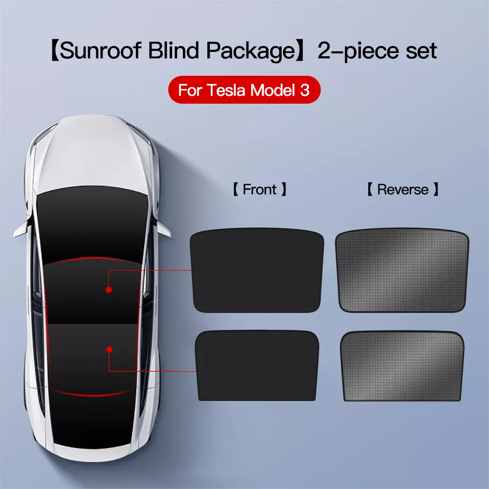 Model3 Black 2 Piece Set