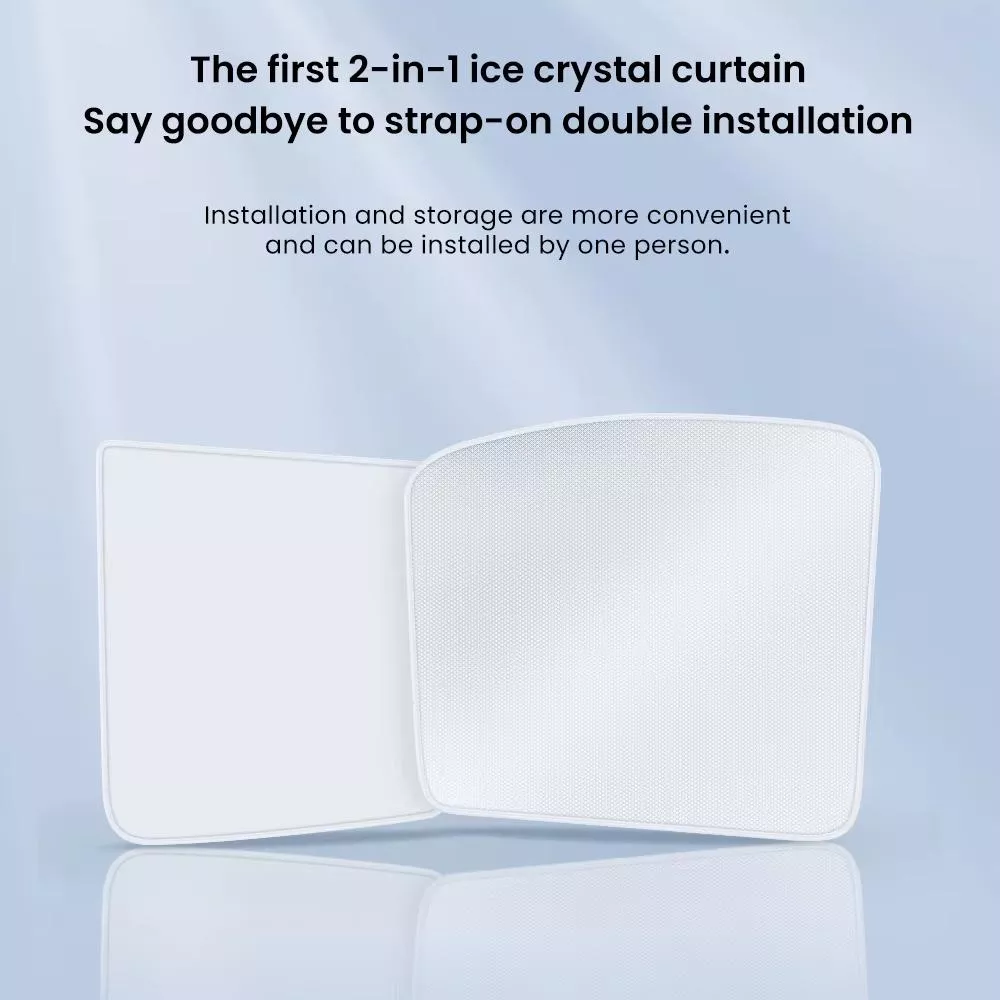 Upgrade Ice Cloth Sun Shades for Tesla Model 3 & Model Y Glass Roof - Image 2