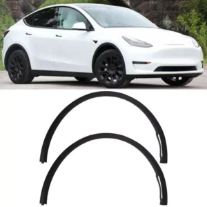 Wheel Eyebrow Molding Fender Flare for Tesla Model Y 2020-2024 – Front & Rear
