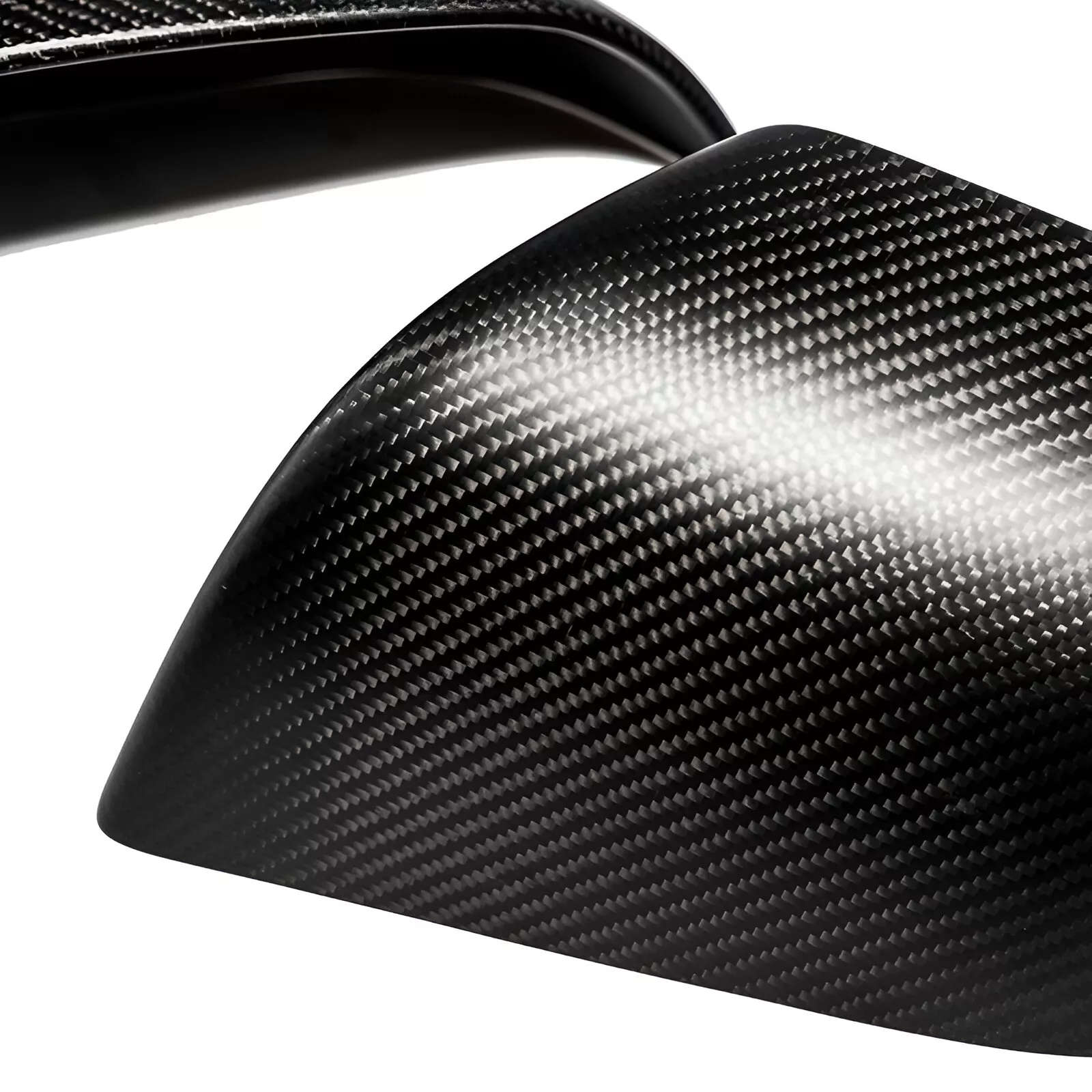 Tesla Model Y & Model 3 Carbon Fiber Side Mirror Covers - Image 3