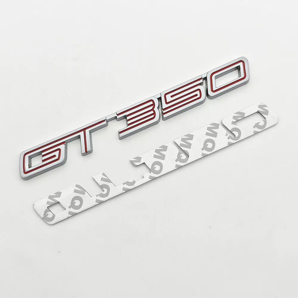 GT350 Silver Red