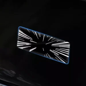 Time Tunnel Tail Marker Sticker for Tesla Model 3/Y