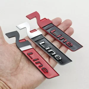 3D N Line Logo Emblem Car Trunk Badge Sticker