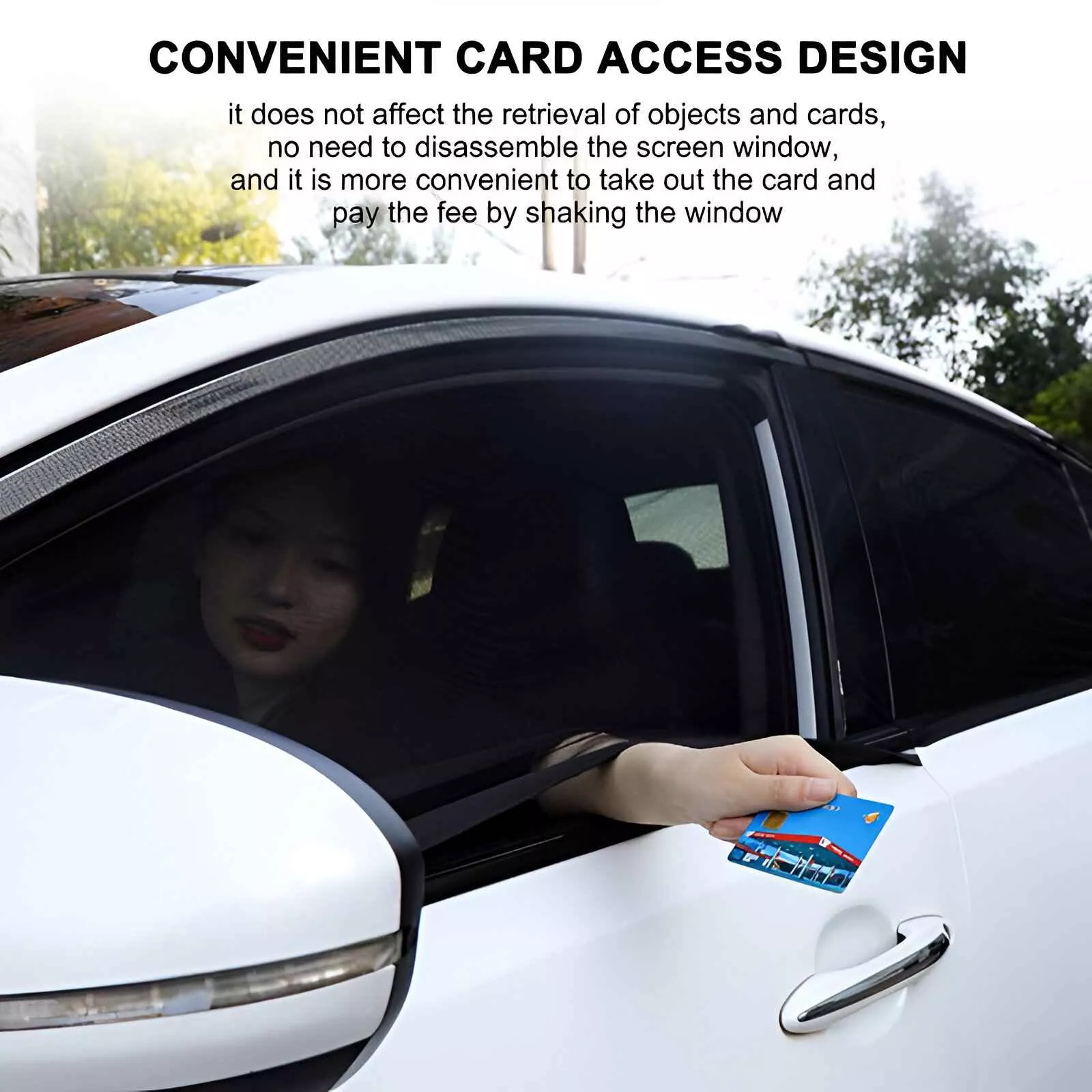 Universal Car Window Sunshade Curtains - Image 3