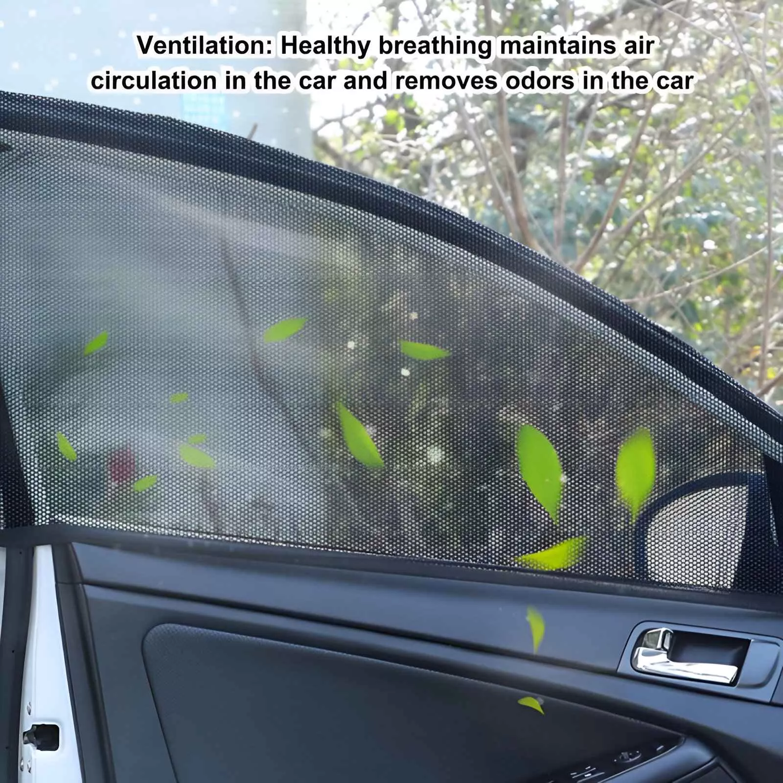 Universal Car Window Sunshade Curtains - Image 4