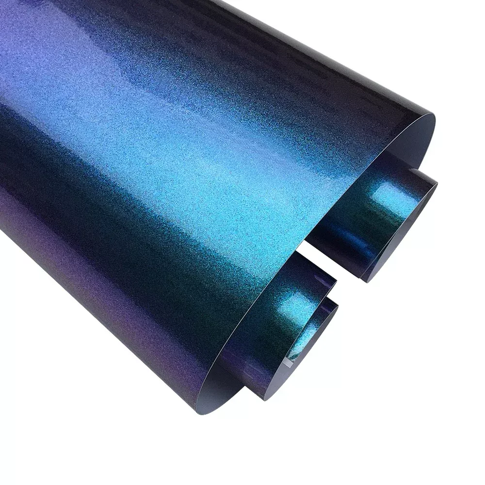 Blue to Purple Chameleon Pearl Vinyl Wrap - Image 6
