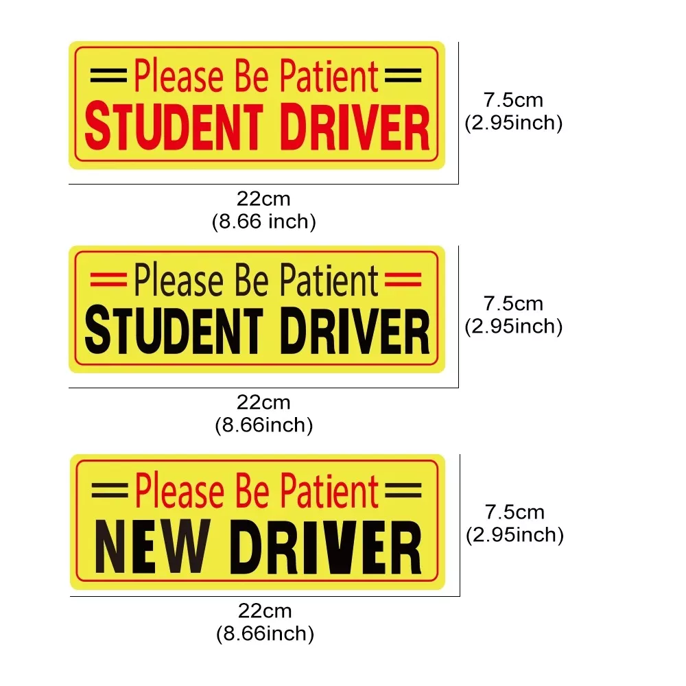 New Driver Car Safety Decal - Image 6