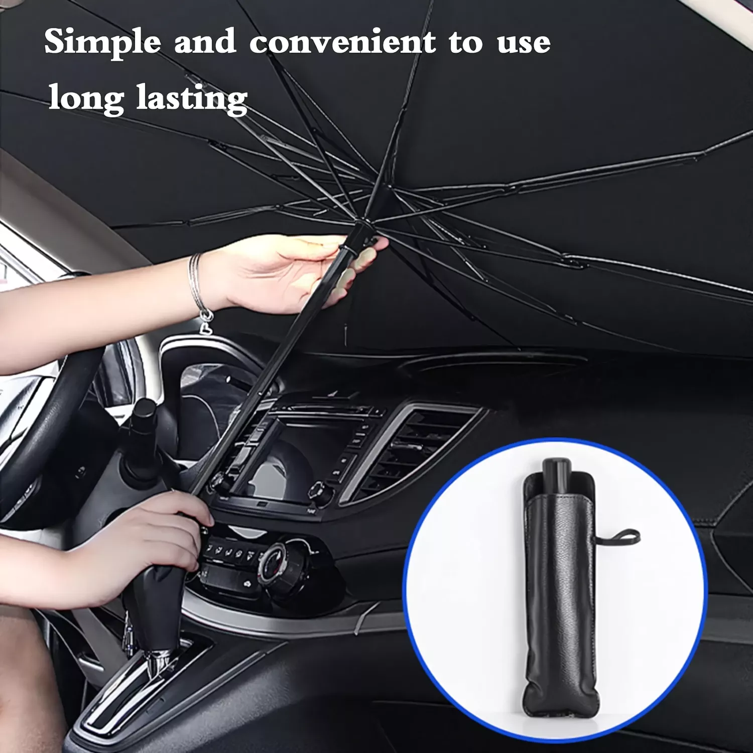 Retractable Car Sunshade - Image 2