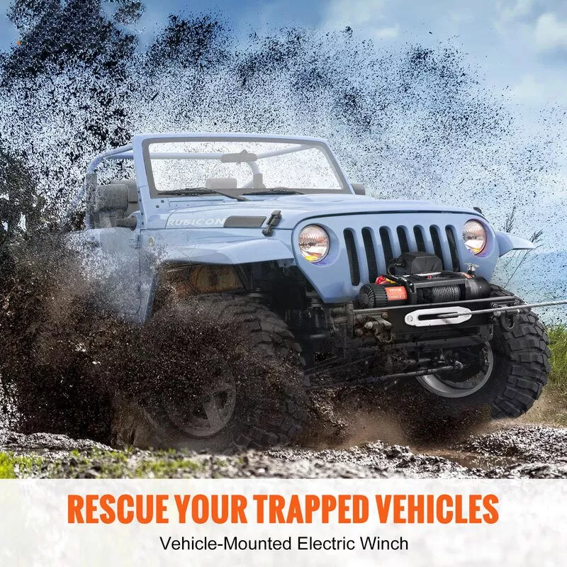 High-Power Off-Road Electric Winch: 8000-13000LBS, Remote Control, Waterproof, for ATV, SUV, Truck - Image 6