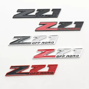 3D Metal Z71 Off Road Front Grill Emblem Badge for Trucks and SUVs