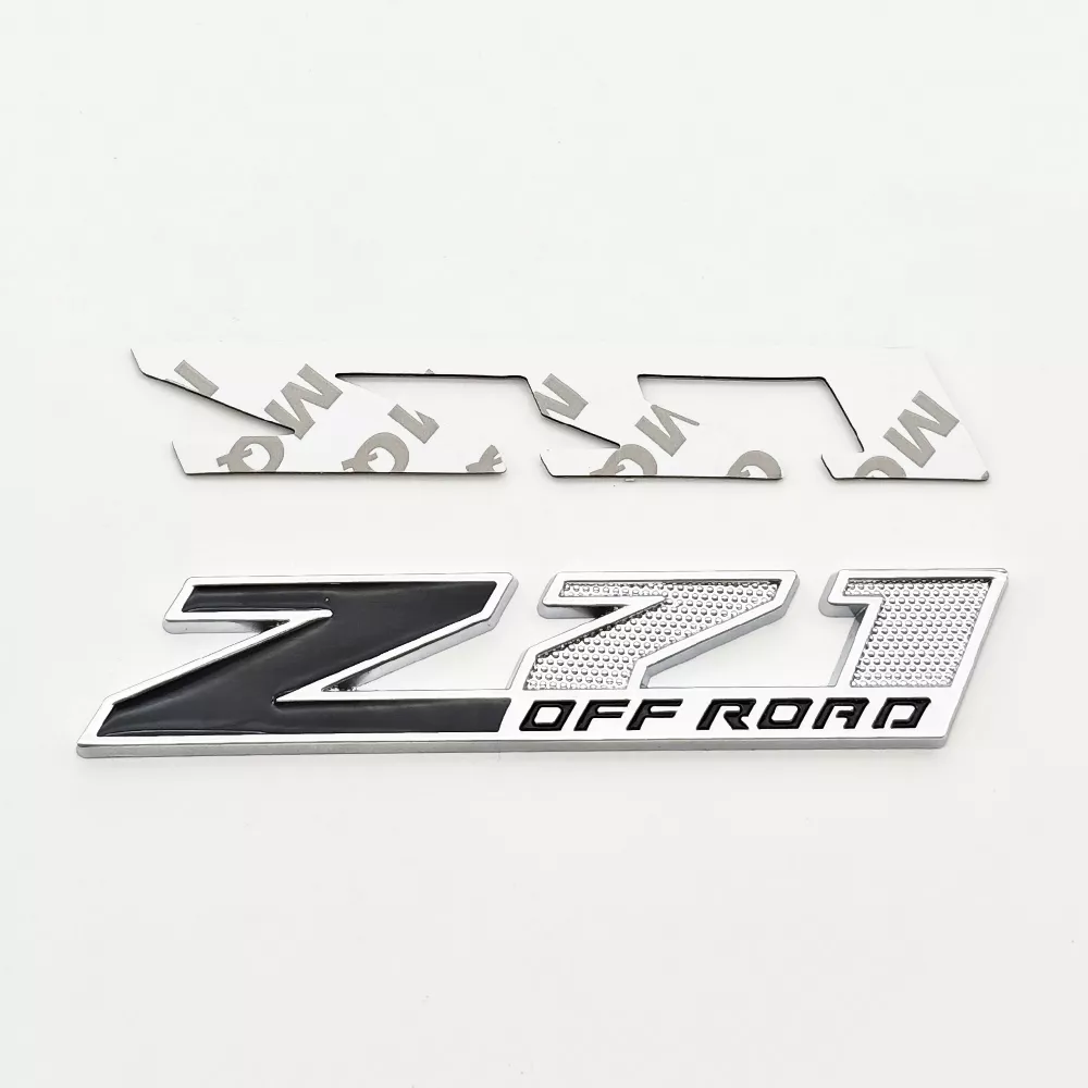 Sticker Black Chrome