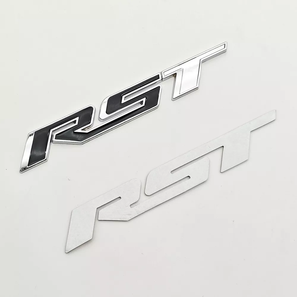 Sticker Chrome Black