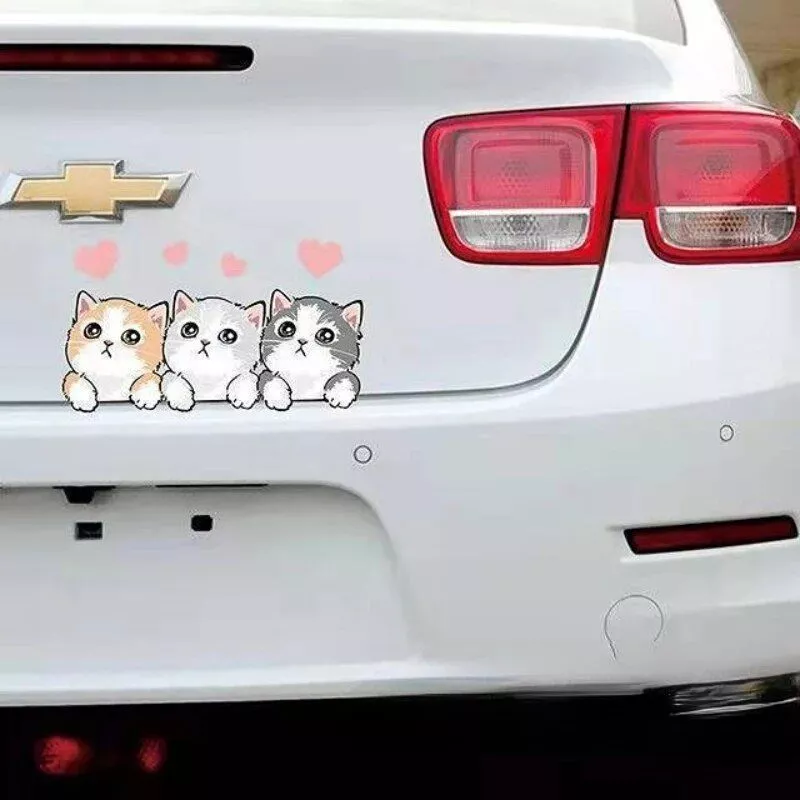 Cute Cartoon Cat Car Stickers - Image 7