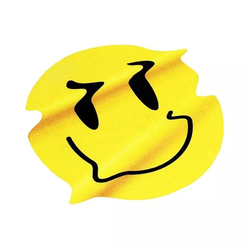 Reflective Twisted Smiley Waterproof Decals for Vehicles and Gadgets - Image 3