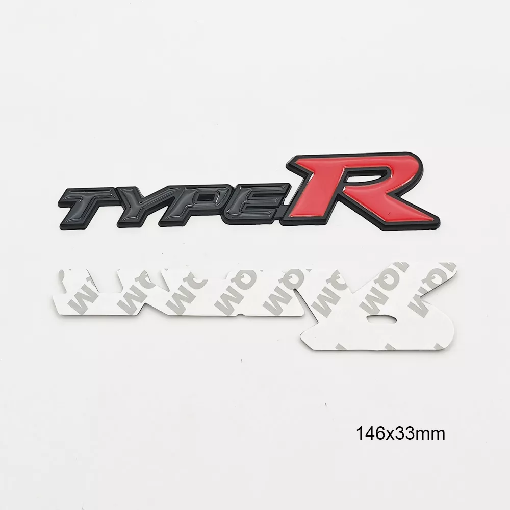 Sticker R New BK Red