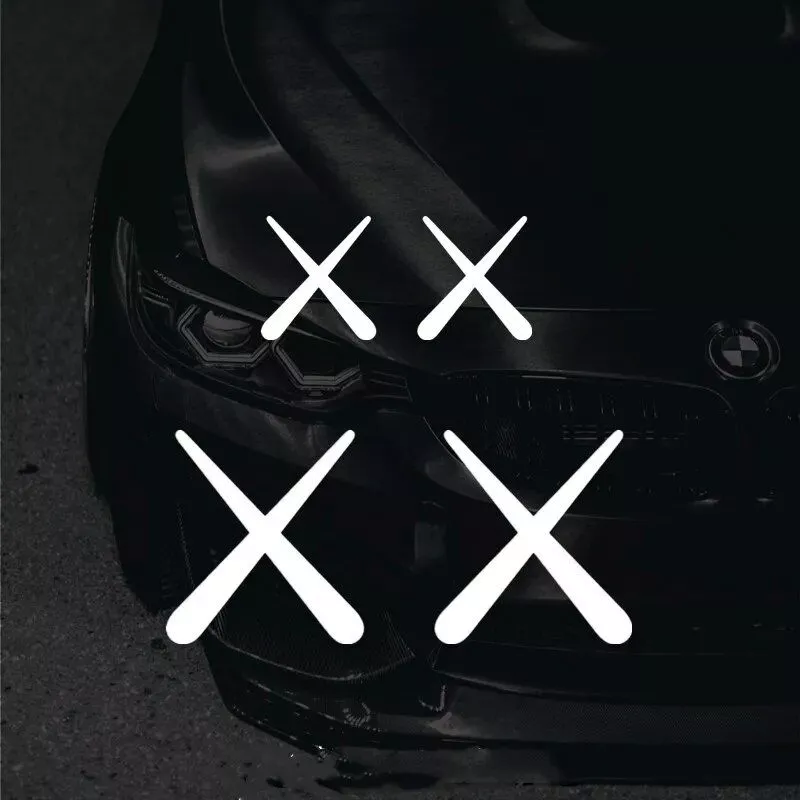 Funny Eyes Vinyl Car Stickers - Image 3