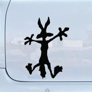Funny Cartoon Vinyl Car Decal - Exterior Auto Window & Bumper Decoration