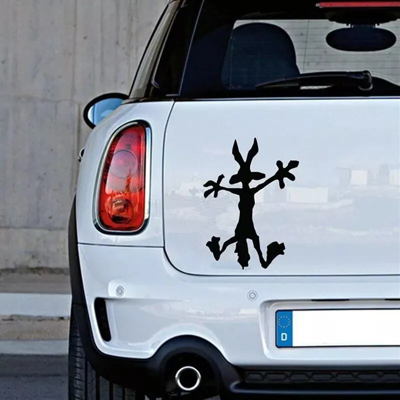Funny Cartoon Vinyl Car Decal - Exterior Auto Window & Bumper Decoration - Image 2