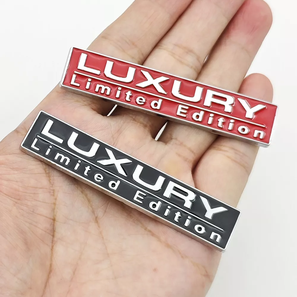 Luxury Limited Edition 3D Metal Car Sticker Emblem for BMW, VW, Audi, Honda, Toyota - Image 3