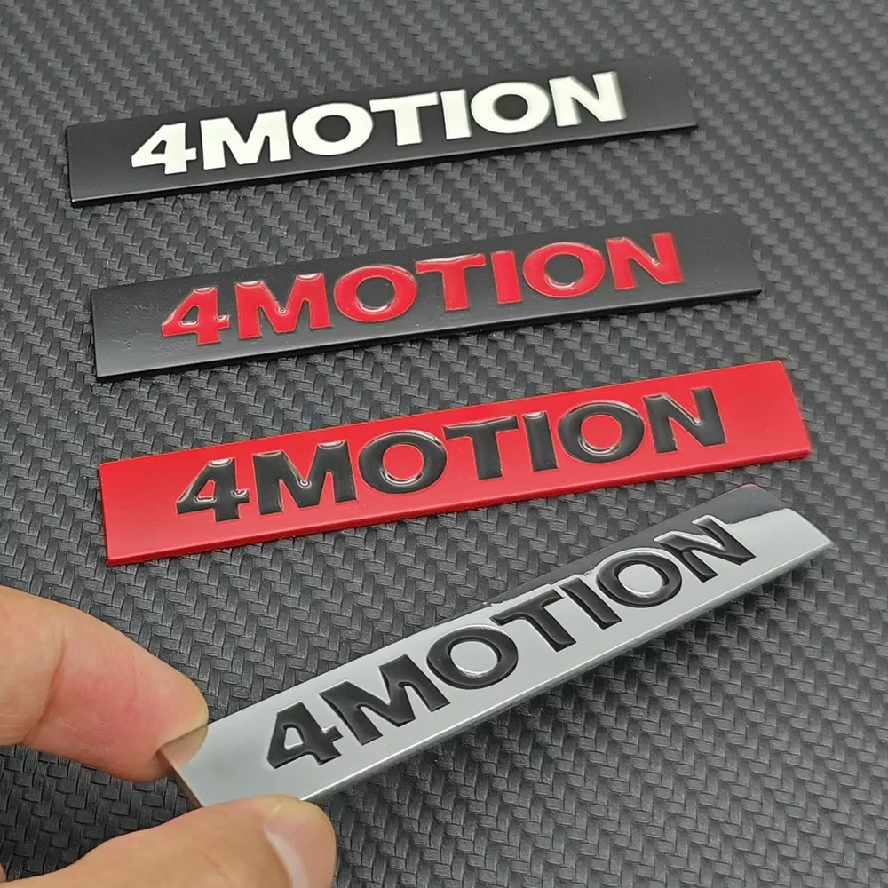 3D Metal 4Motion Car Emblem Badge Sticker - Rear Trunk Logo for VW Passat Tiguan - Image 4